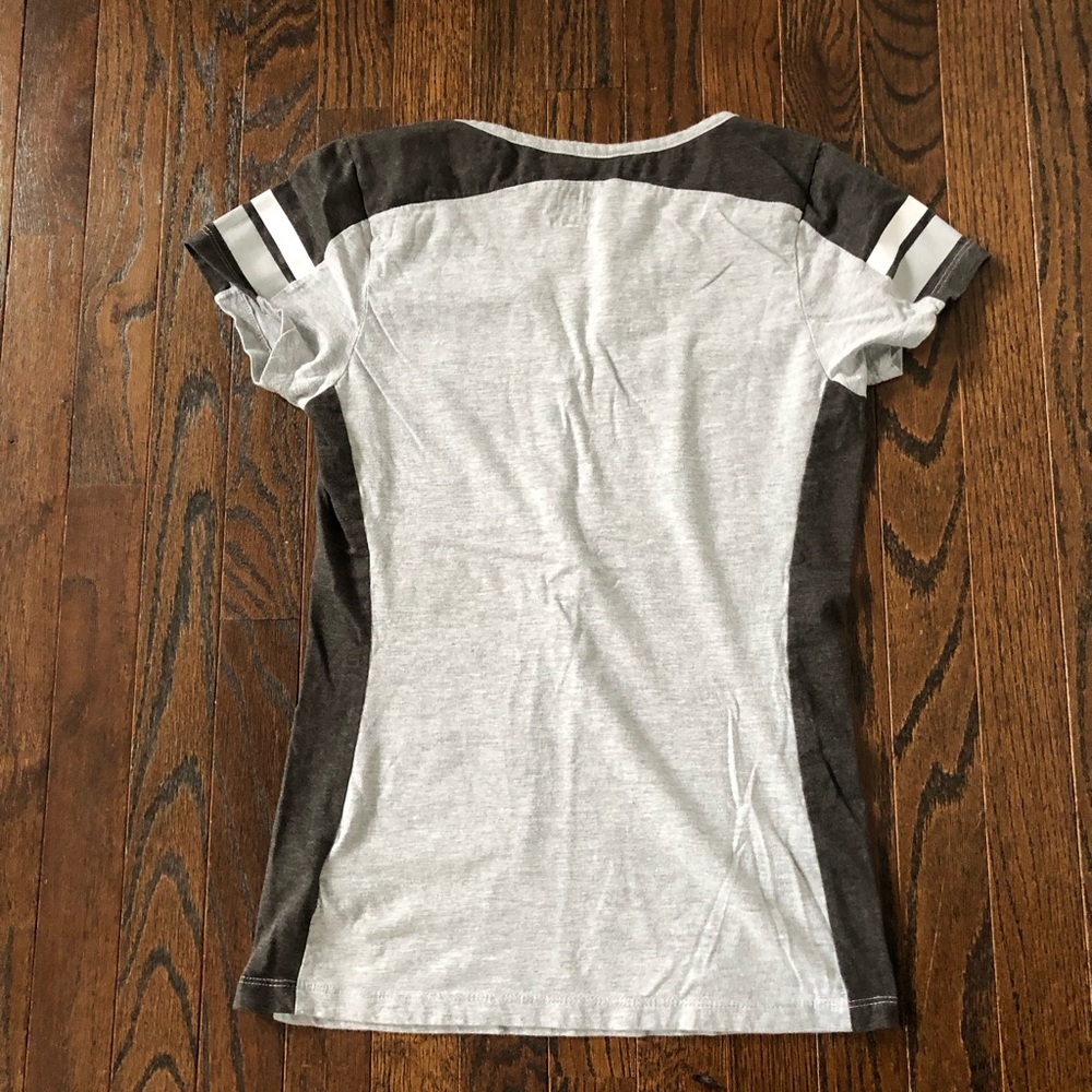 Fanatics NFL Women’s S Philadelphia Eagles Super Bowl LIII Heathered Gray Tee - Picture 9 of 10